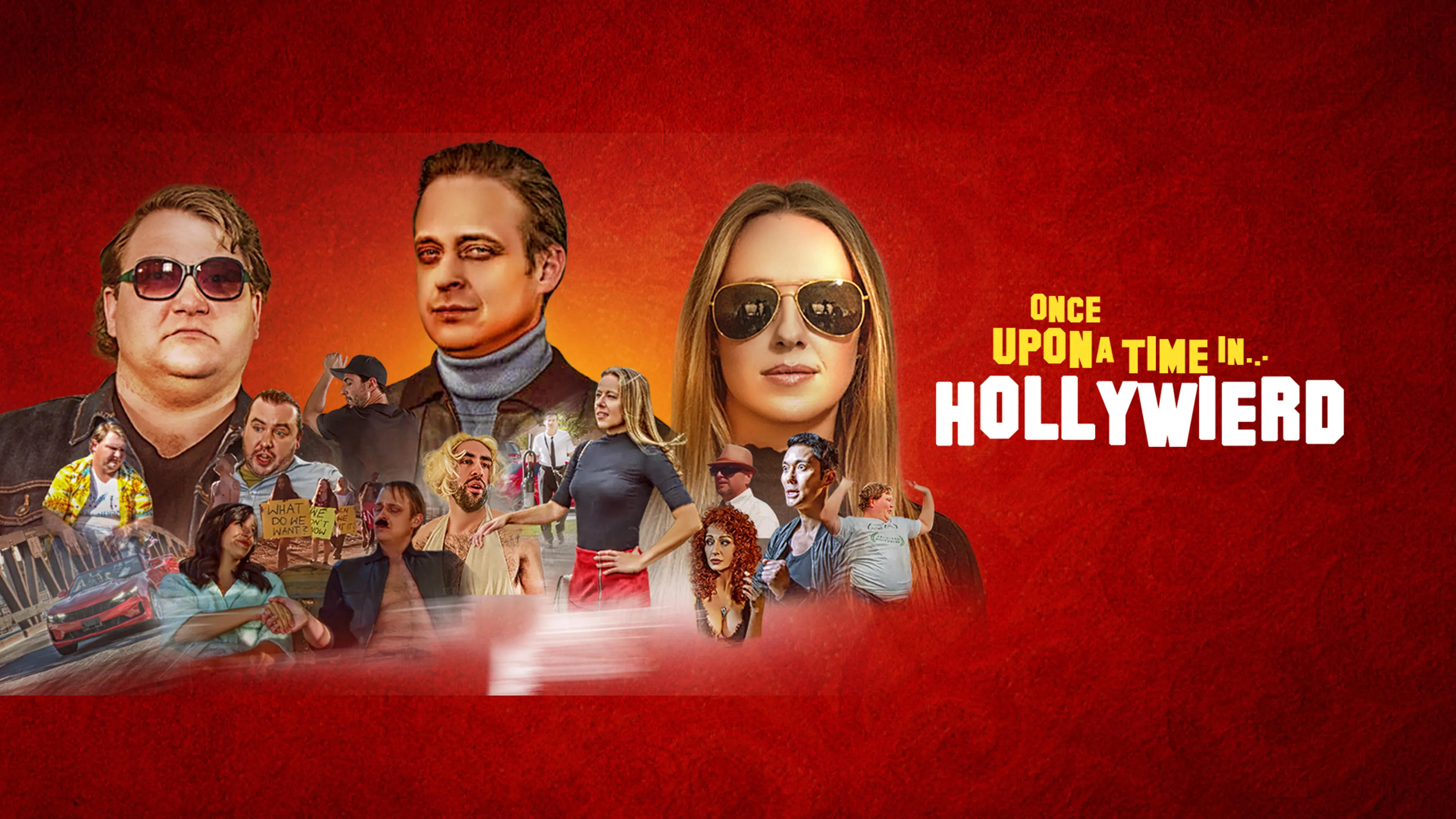 Once Upon a Time in... Hollywierd poster